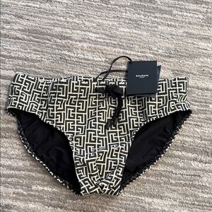 Balmain Black and White Brief